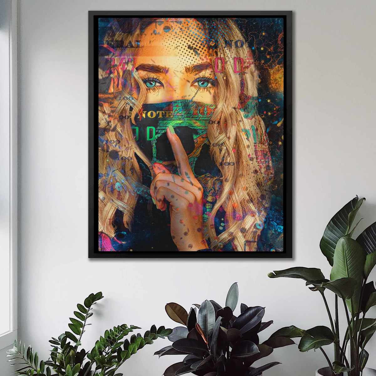 A.T.M. Heist - Thedopeart Canvas