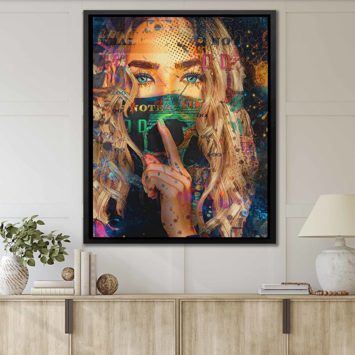 A.T.M. Heist - Thedopeart Canvas
