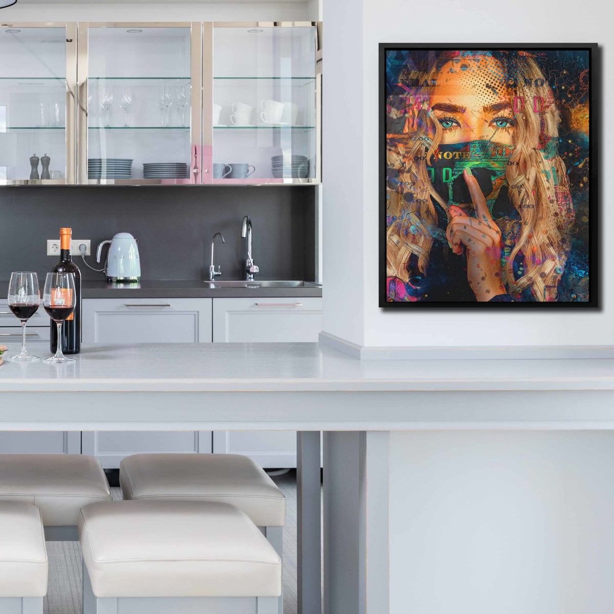 A.T.M. Heist - Thedopeart Canvas