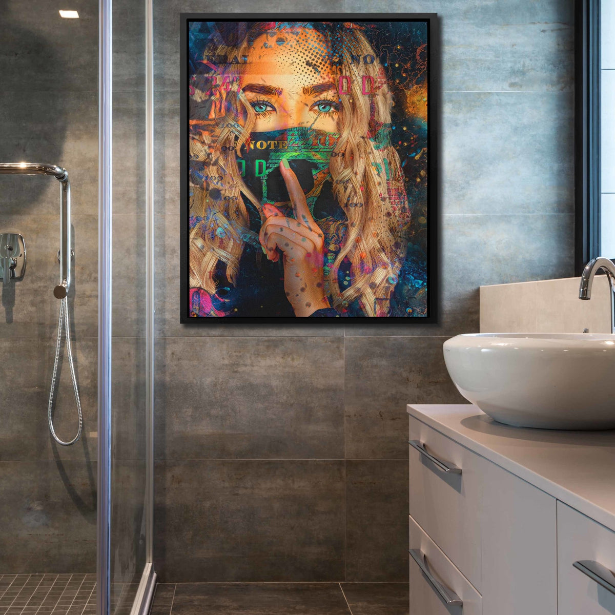 A.T.M. Heist - Thedopeart Canvas