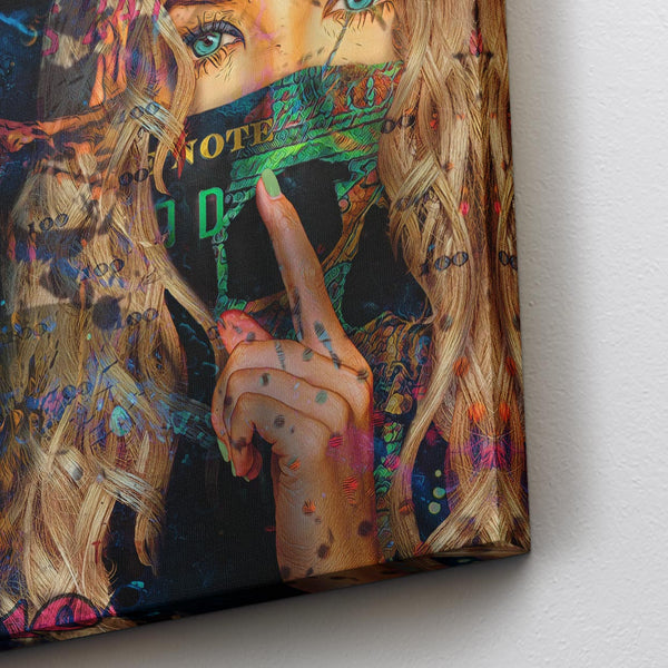 A.T.M. Heist - Thedopeart Canvas