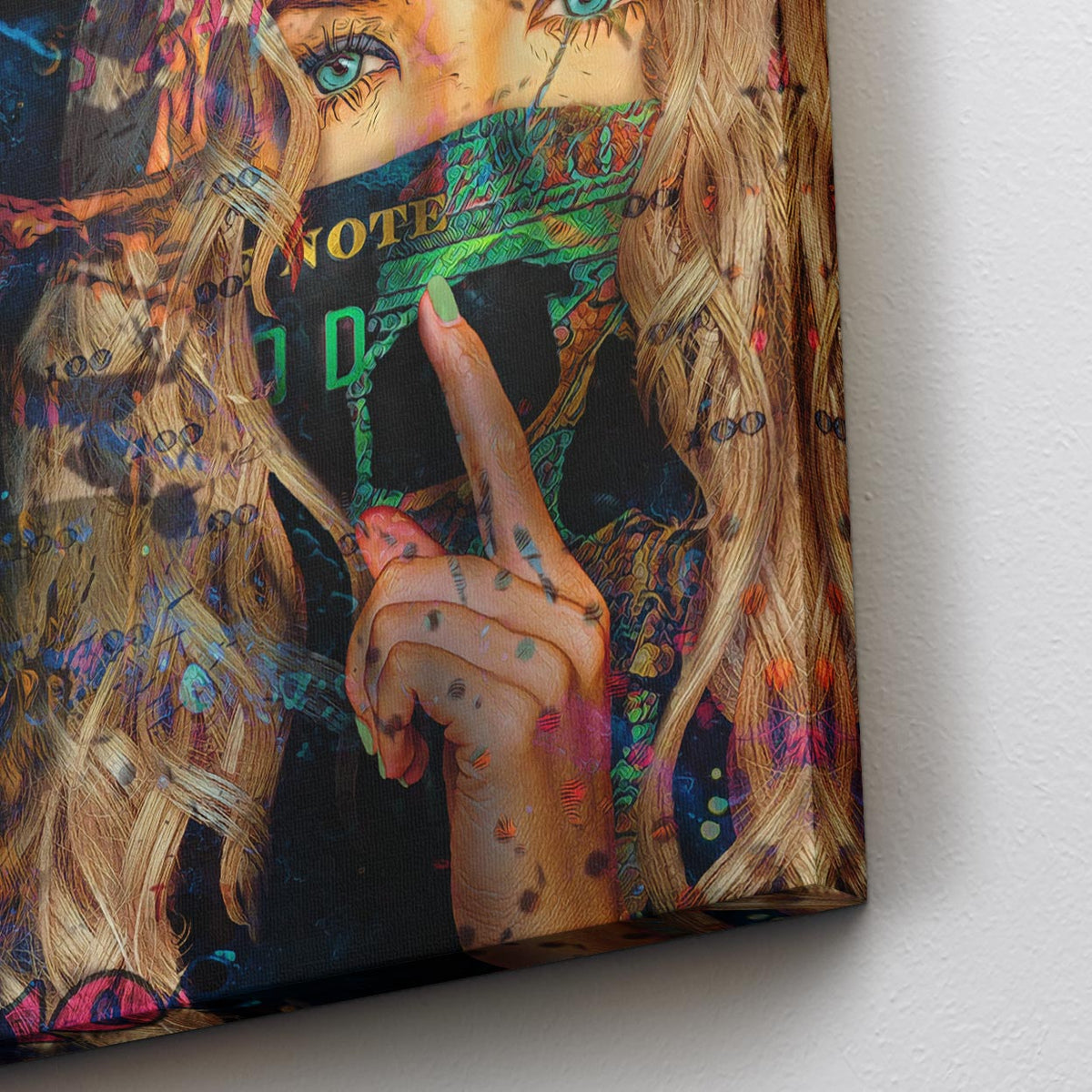 A.T.M. Heist - Thedopeart Canvas