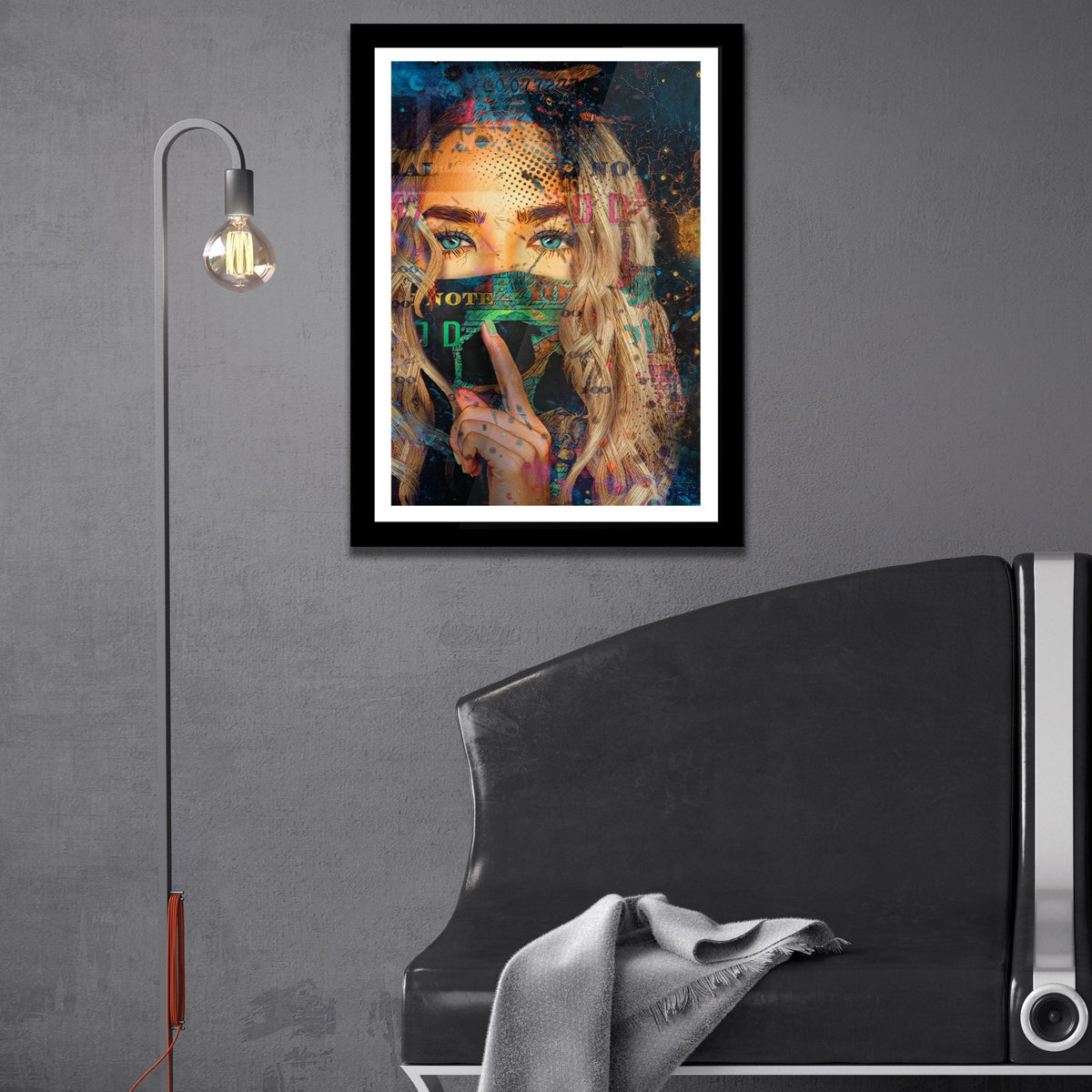 ATM Heist Semi-gloss Print - Thedopeart Prints