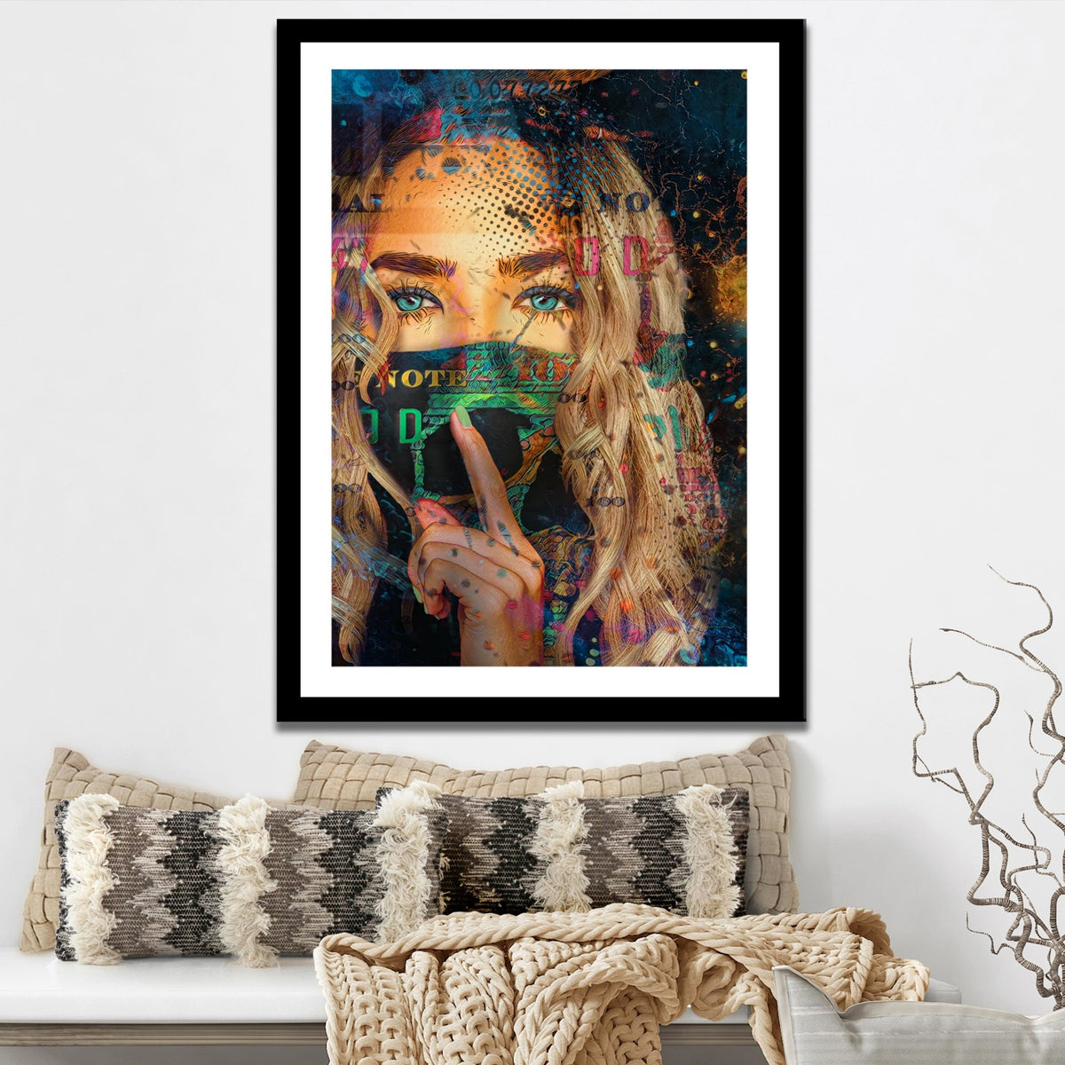ATM Heist Semi-gloss Print - Thedopeart Prints