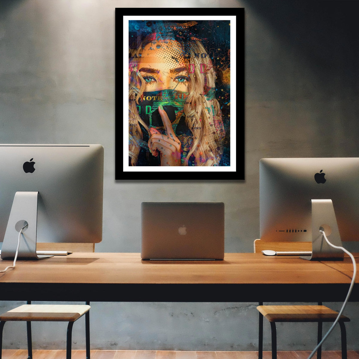 ATM Heist Semi-gloss Print - Thedopeart Prints