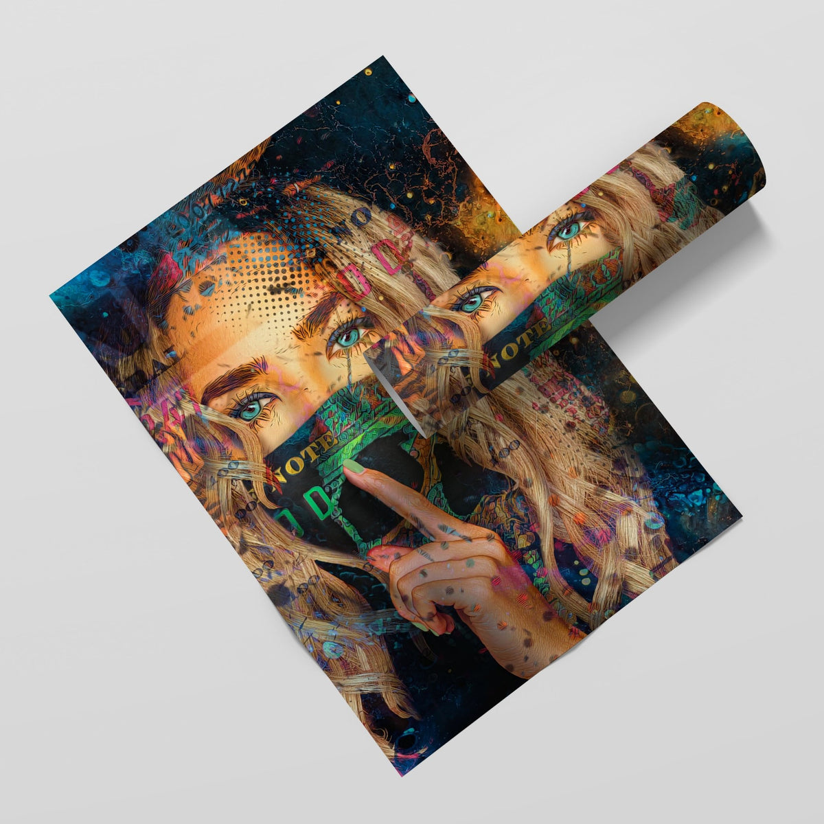 ATM Heist Semi-gloss Print - Thedopeart Prints