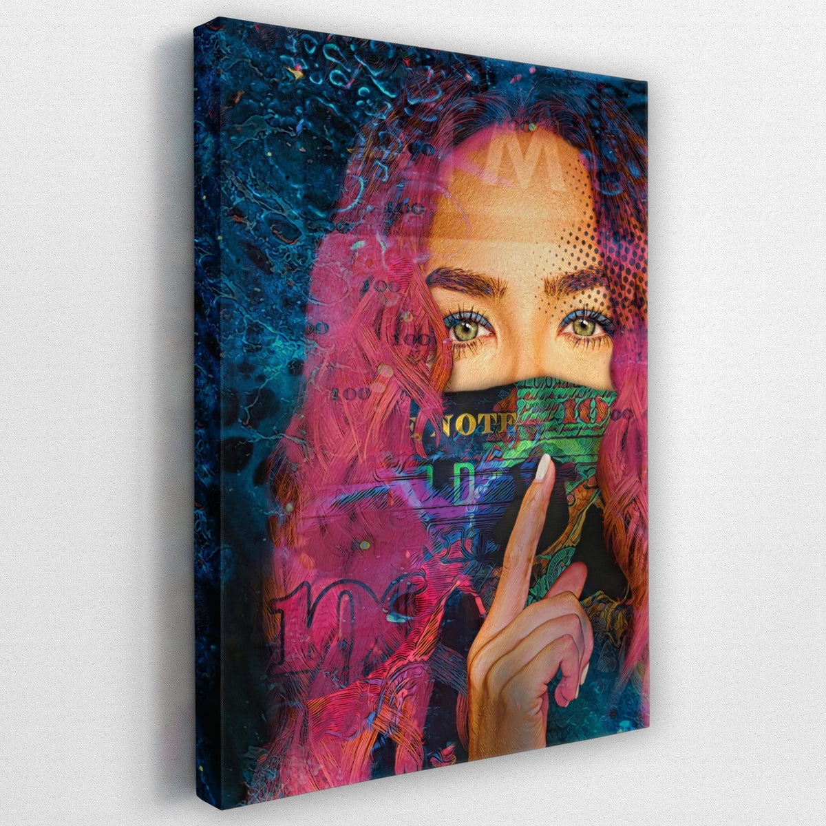 A.T.M. Pink - Thedopeart Canvas