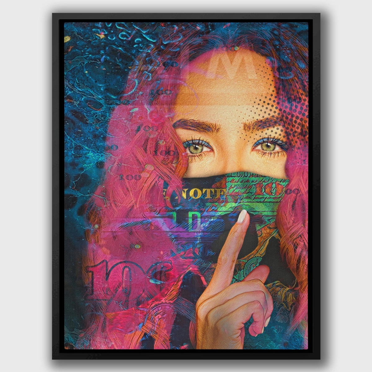 A.T.M. Pink - Thedopeart Canvas