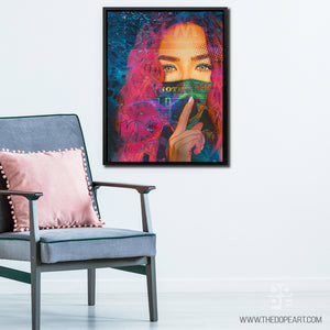 A.T.M. Pink - Thedopeart Canvas