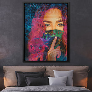 A.T.M. Pink - Thedopeart Canvas
