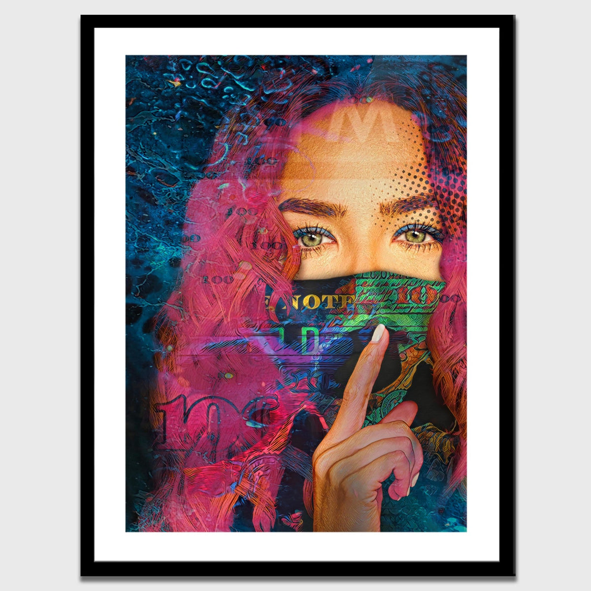 ATM Pink Semi-gloss Print - Thedopeart Prints