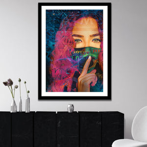 ATM Pink Semi-gloss Print - Thedopeart Prints