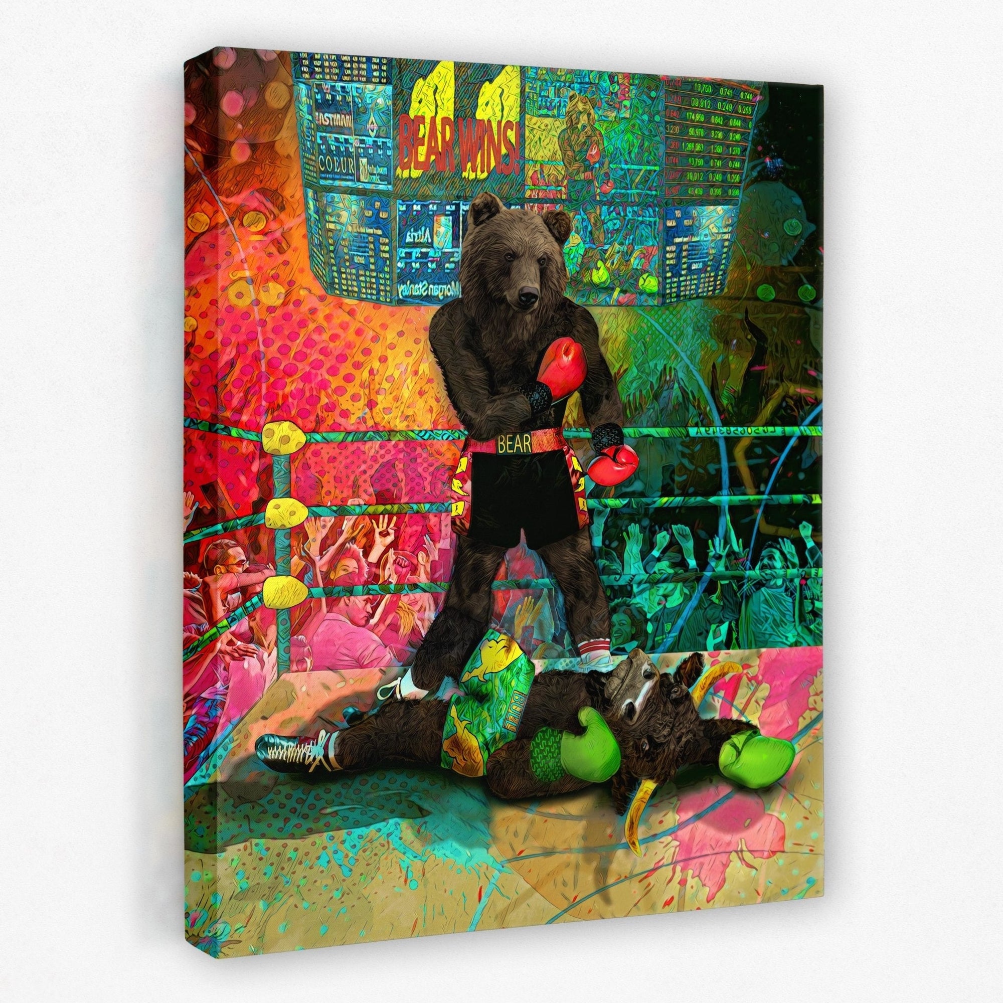 Bear Market - Thedopeart Canvas