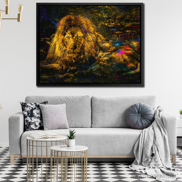 Blue Eyes - Thedopeart Canvas