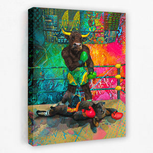 Bull Market - Thedopeart Canvas