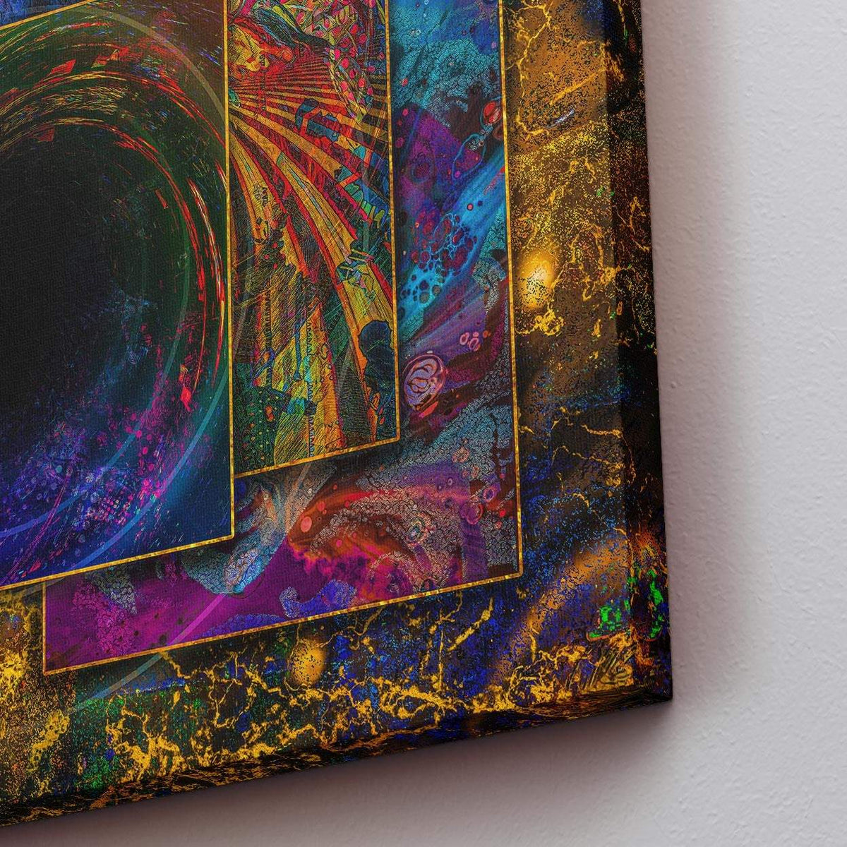 Controlled Chaos - Thedopeart Canvas