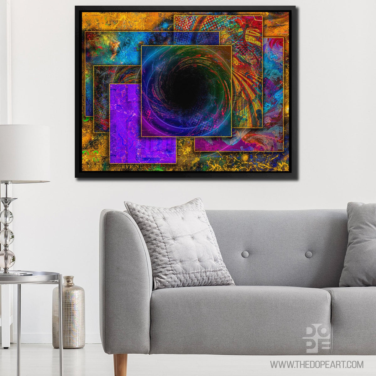 Controlled Chaos - Thedopeart Canvas