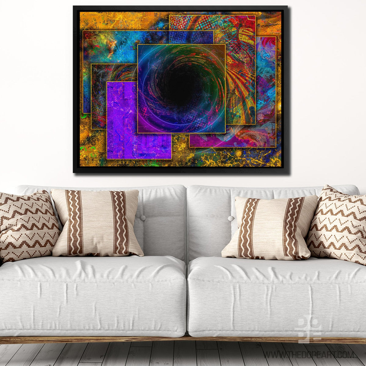 Controlled Chaos - Thedopeart Canvas