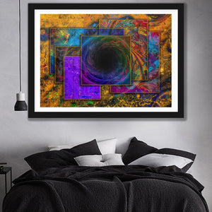 Controlled Chaos Semi-gloss Print - Thedopeart Prints