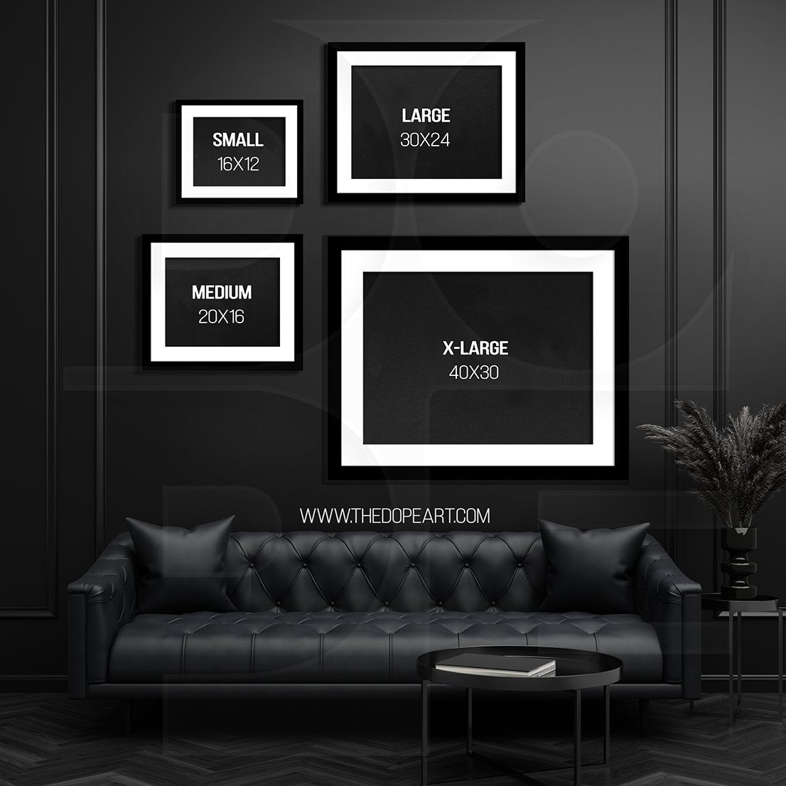 Controlled Chaos Semi-gloss Print - Thedopeart Prints