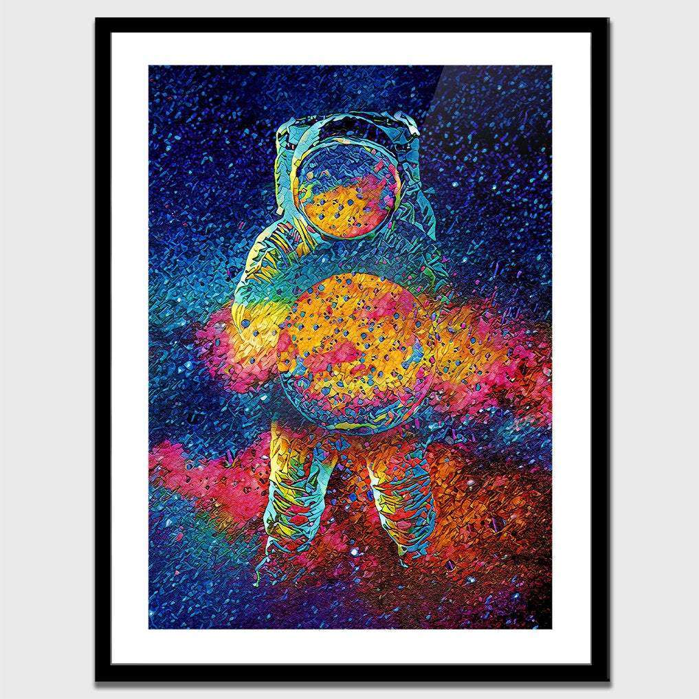 Cosmic Bang Semi-gloss Print - Thedopeart Prints
