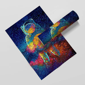 Cosmic Bang Semi-gloss Print - Thedopeart Prints