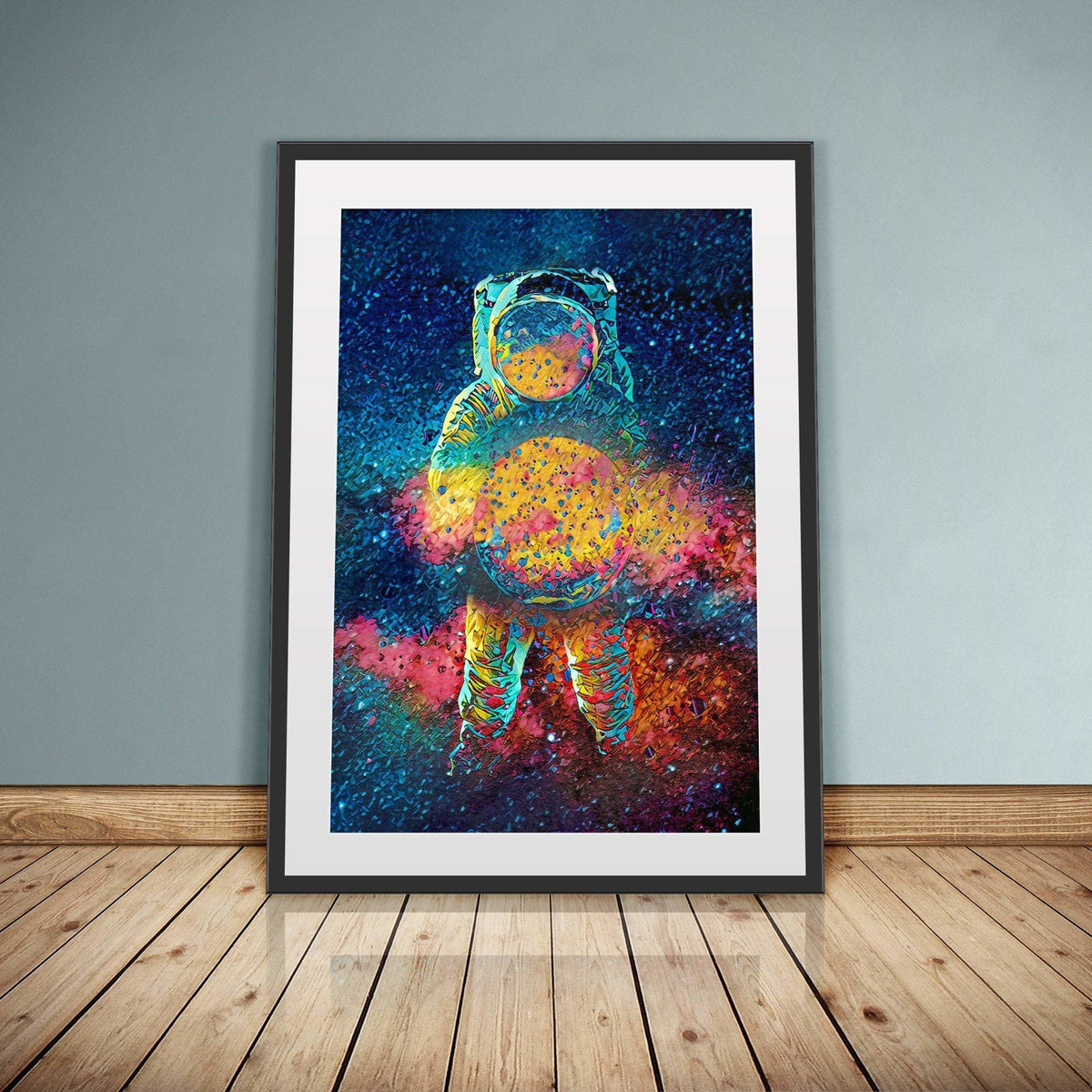Cosmic Bang Semi-gloss Print - Thedopeart Prints