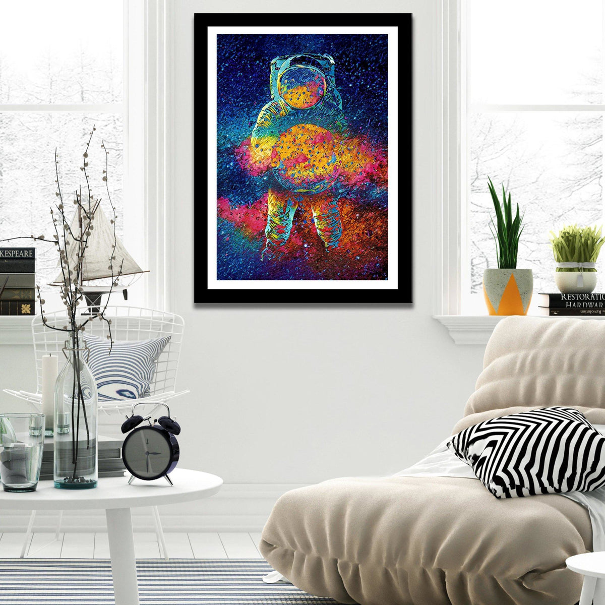 Cosmic Bang Semi-gloss Print - Thedopeart Prints