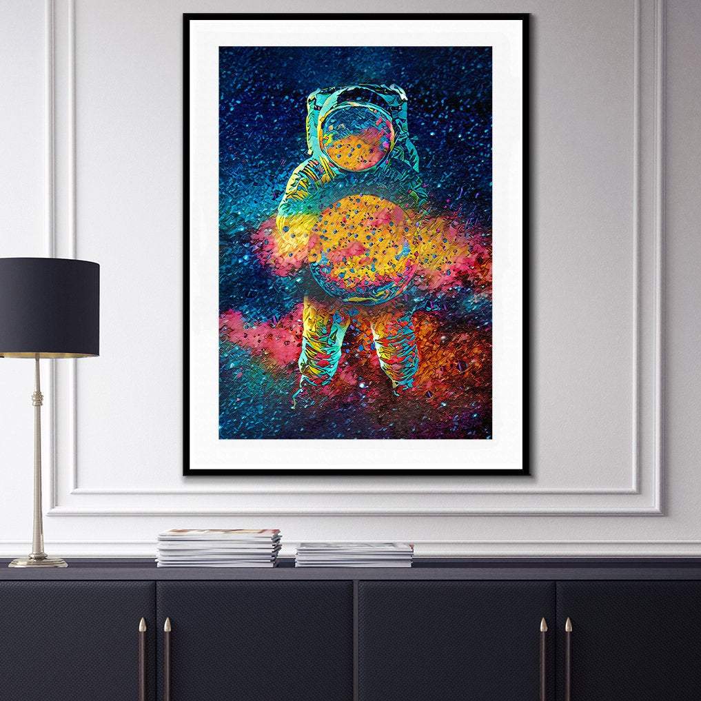 Cosmic Bang Semi-gloss Print - Thedopeart Prints