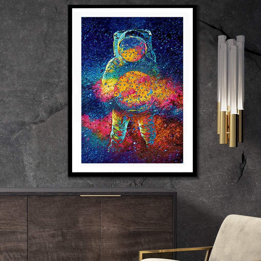 Cosmic Bang Semi-gloss Print - Thedopeart Prints