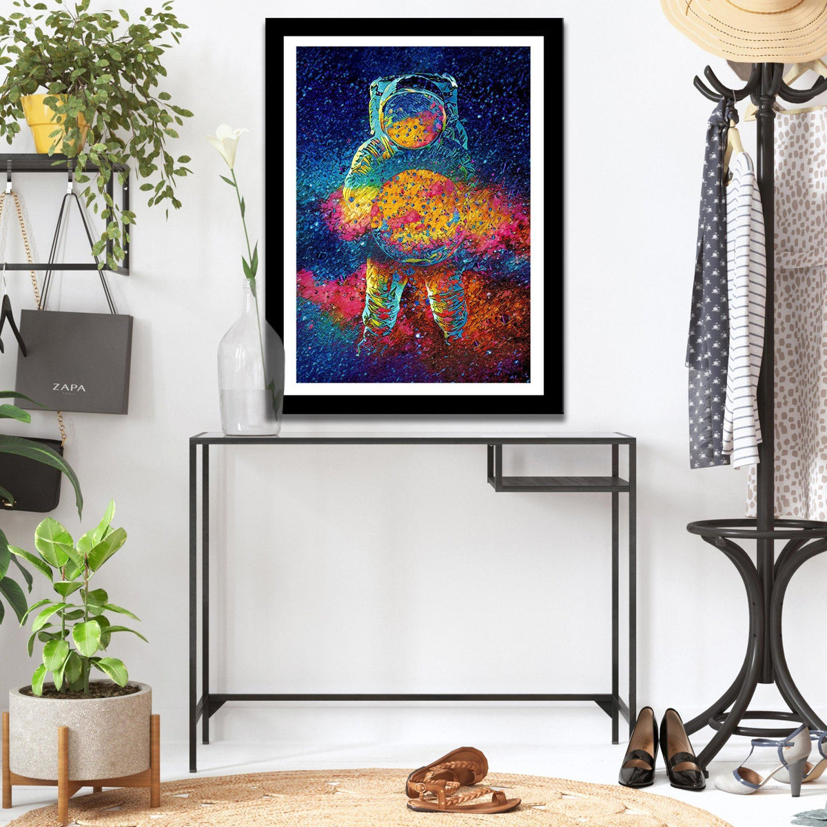 Cosmic Bang Semi-gloss Print - Thedopeart Prints