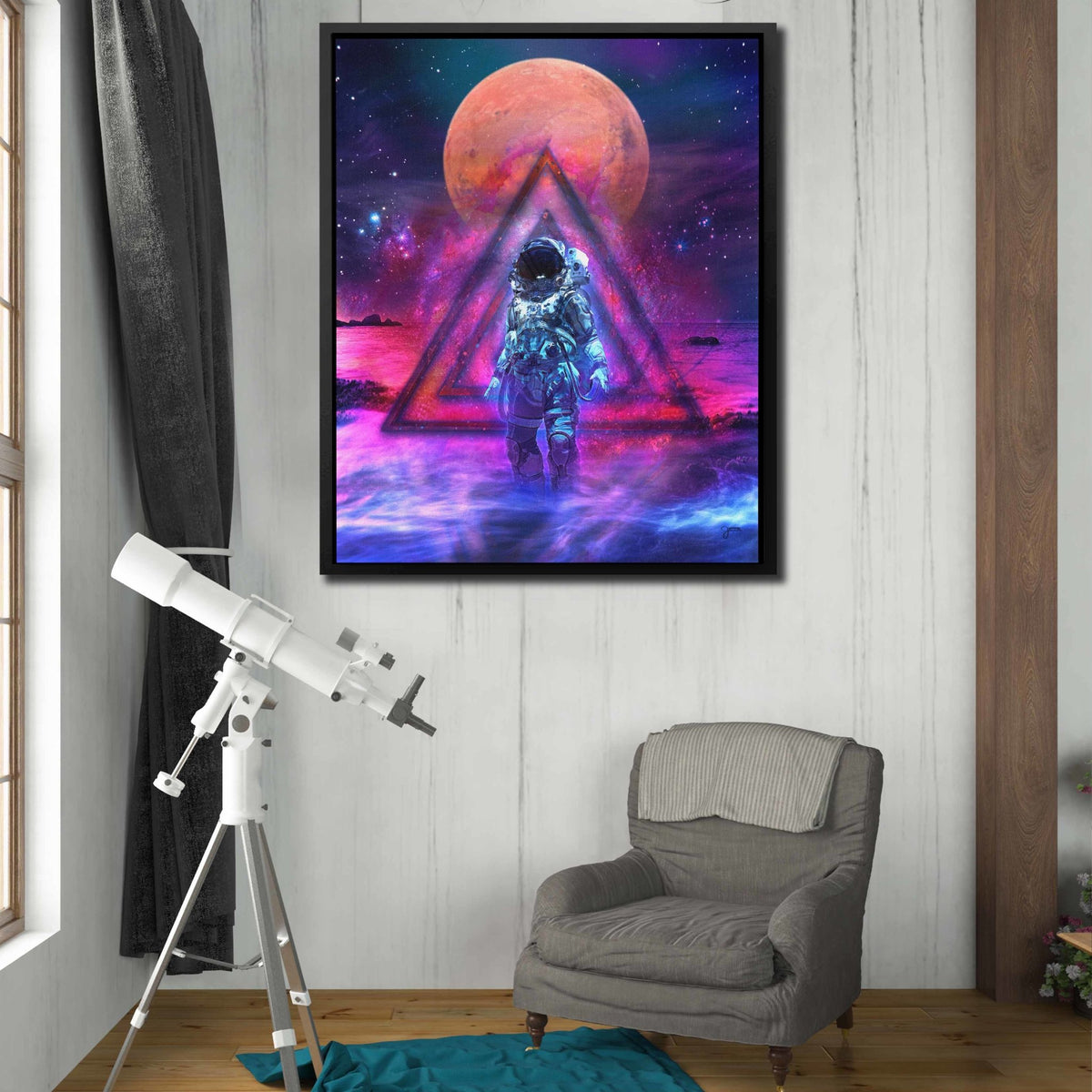 Cosmonaut - Thedopeart Canvas