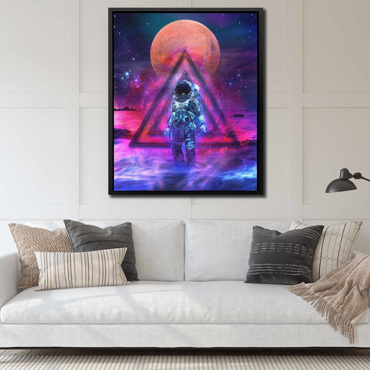 Cosmonaut - Thedopeart Canvas