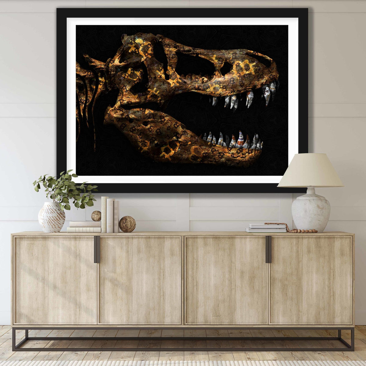 Cryptosaur Semi-gloss Print - Thedopeart Prints