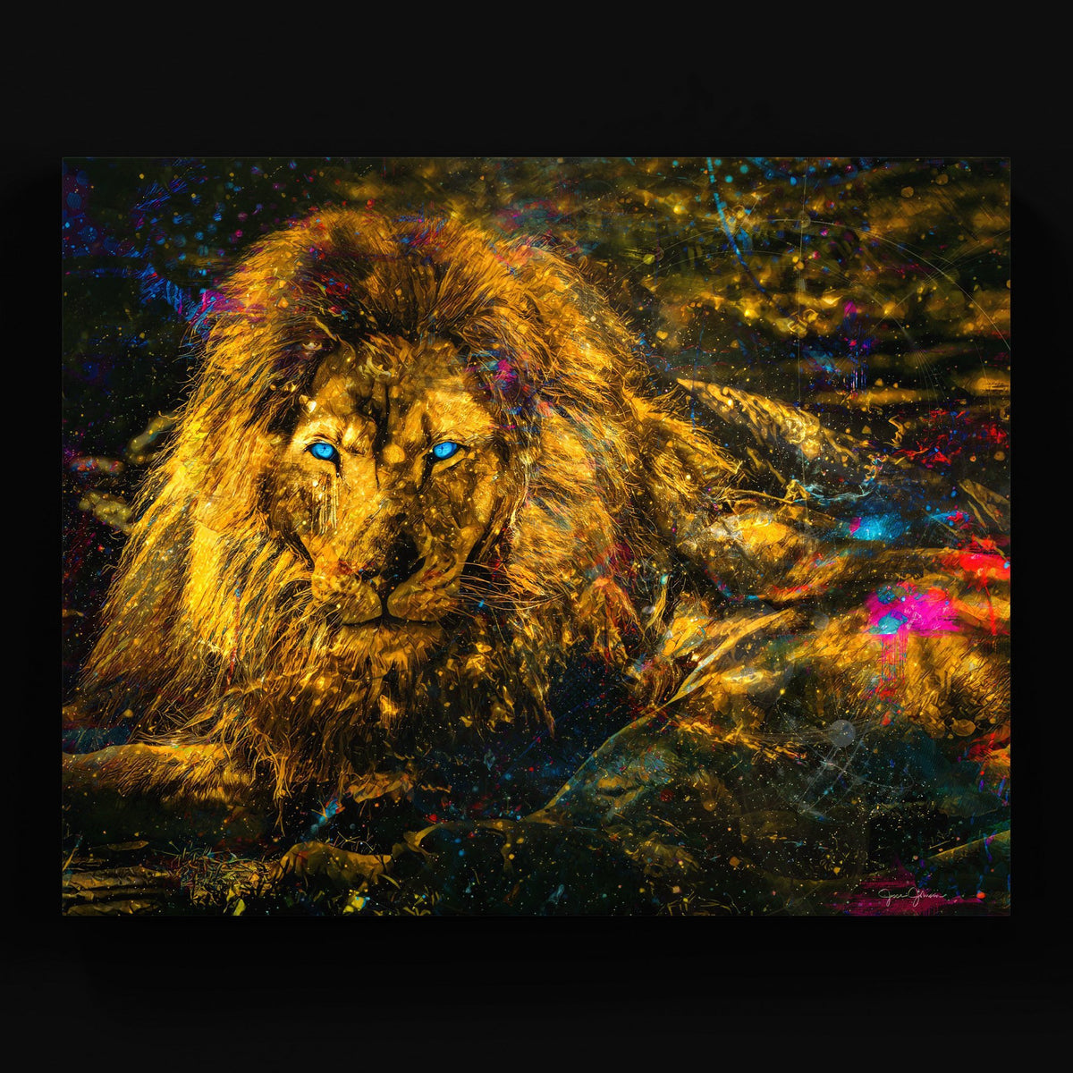 Custom Artwork by Jesse Johnson - Thedopeart Canvas