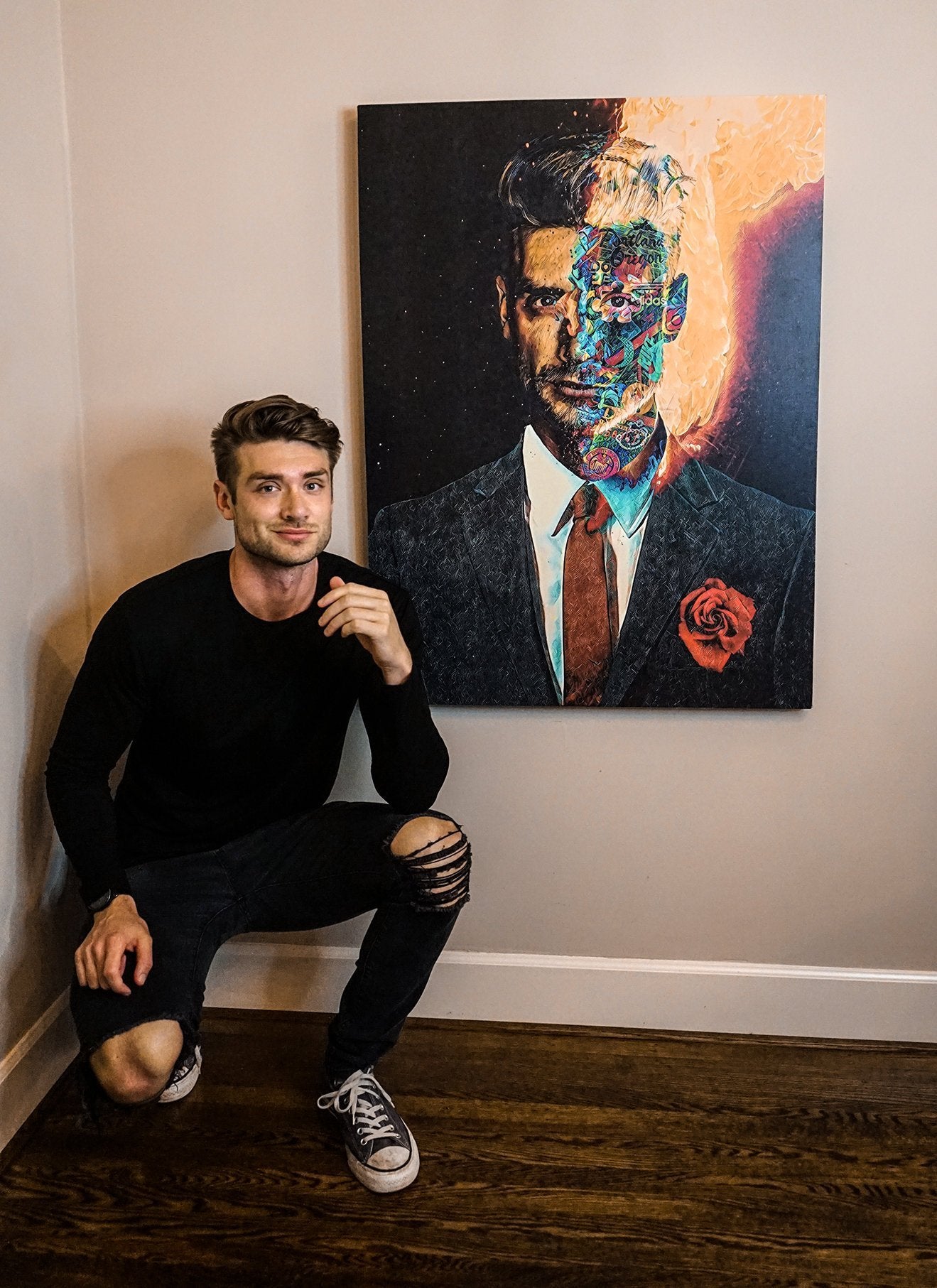 Custom Artwork by Jesse Johnson - Thedopeart Canvas