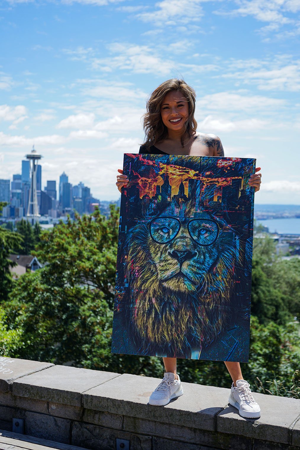 Custom Artwork by Jesse Johnson - Thedopeart Canvas