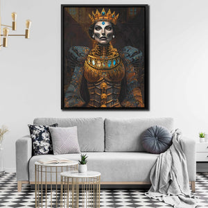 Dark Macabre Queen - Thedopeart Canvas