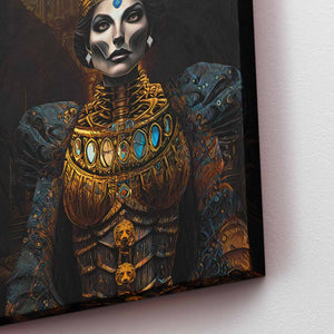 Dark Macabre Queen - Thedopeart Canvas
