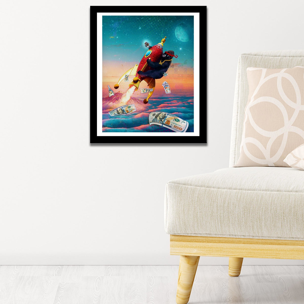 Diamond Hands [HODL Chain] Semi-gloss Print - Thedopeart Prints