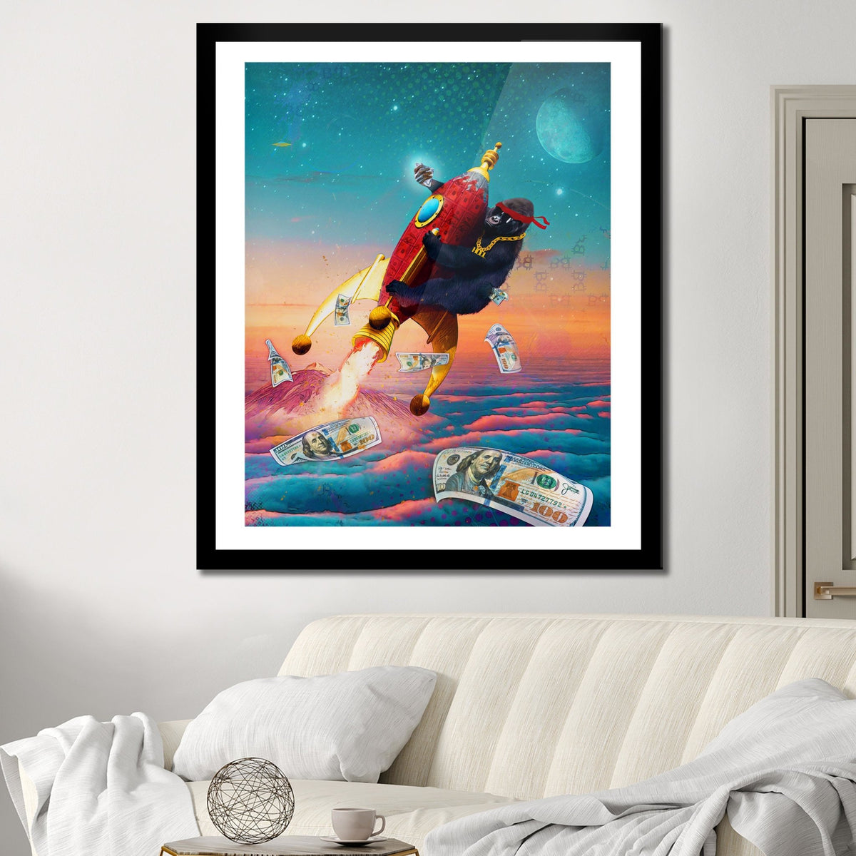 Diamond Hands [HODL Chain] Semi-gloss Print - Thedopeart Prints