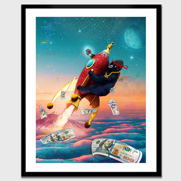 Diamond Hands [HODL Chain] Semi-gloss Print - Thedopeart Prints