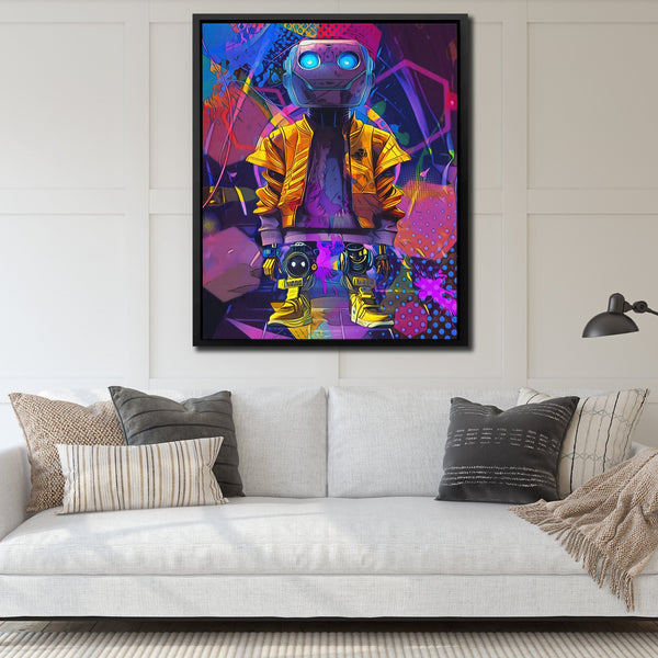 Drip Droid #1 - Thedopeart Canvas