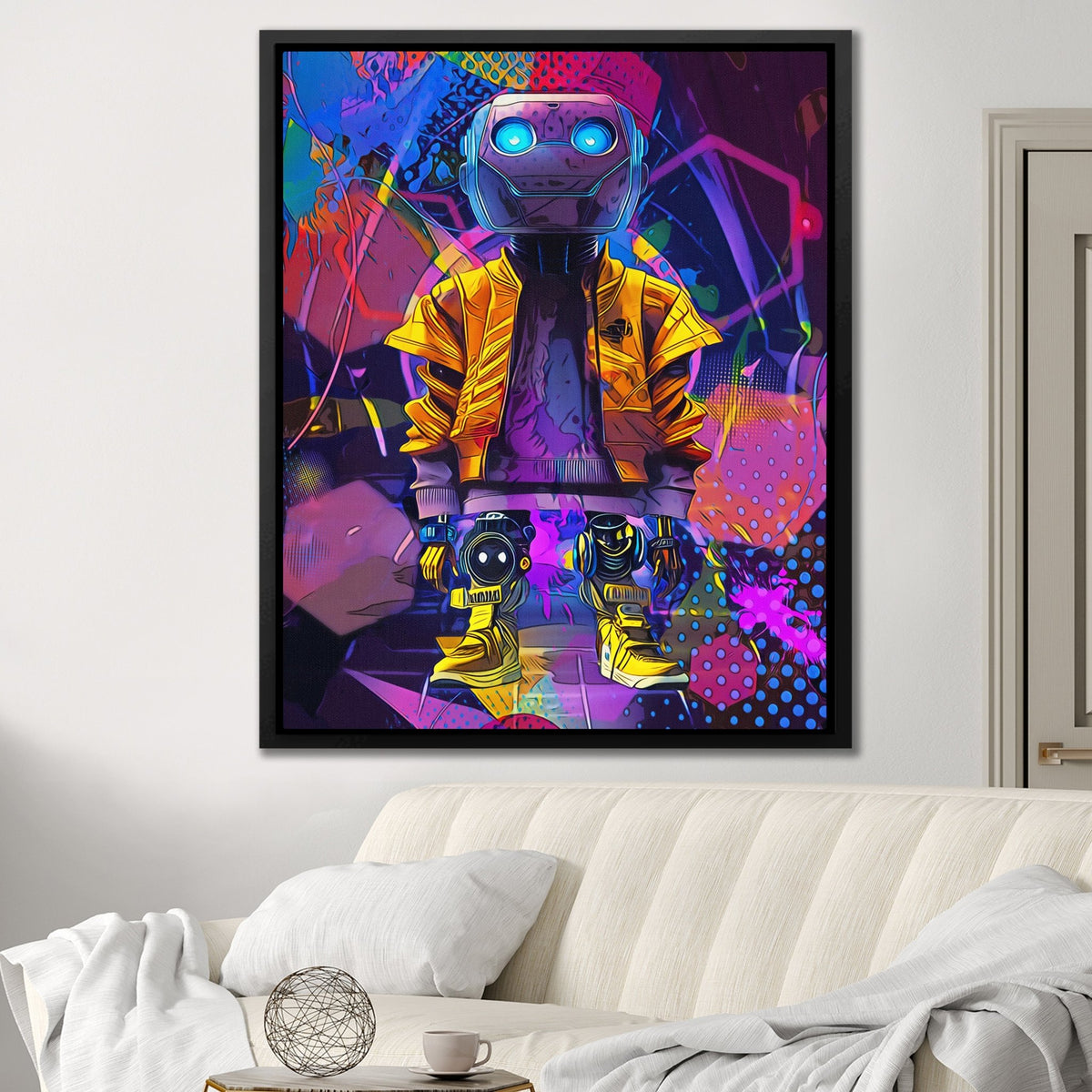 Drip Droid #1 - Thedopeart Canvas
