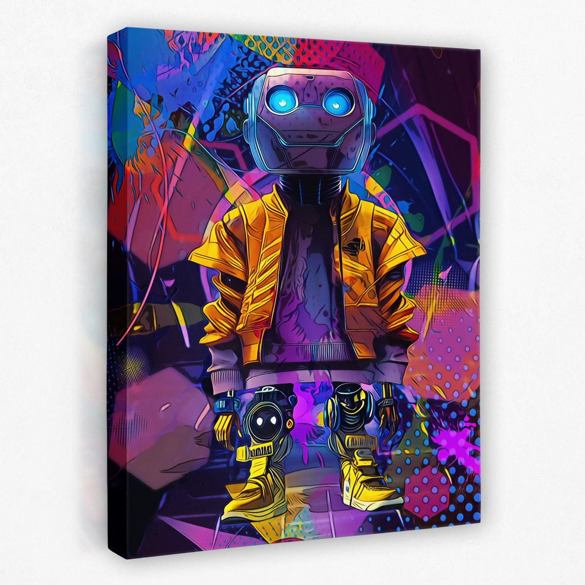 Drip Droid #1 - Thedopeart Canvas