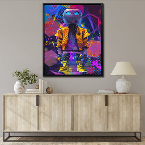 Drip Droid #1 - Thedopeart Canvas