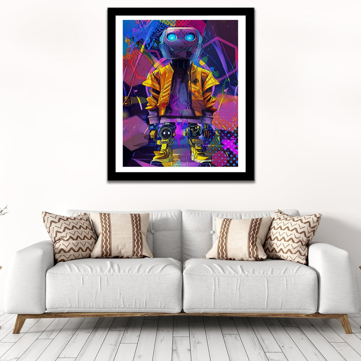 Drip Droid #1 Semi-gloss Print - Thedopeart Prints