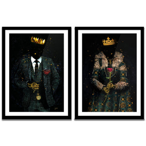 Eternal Royalty Semi-Gloss Prints - Thedopeart Prints