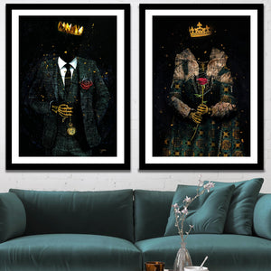 Eternal Royalty Semi-Gloss Prints - Thedopeart Prints