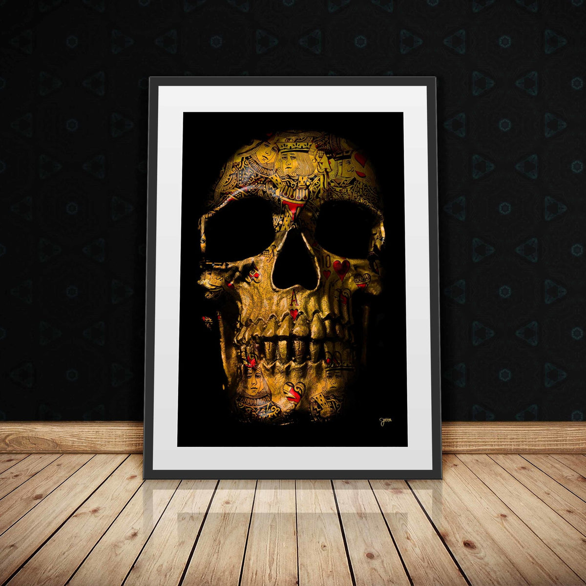 Flush $kull Semi-gloss Print - Thedopeart Prints